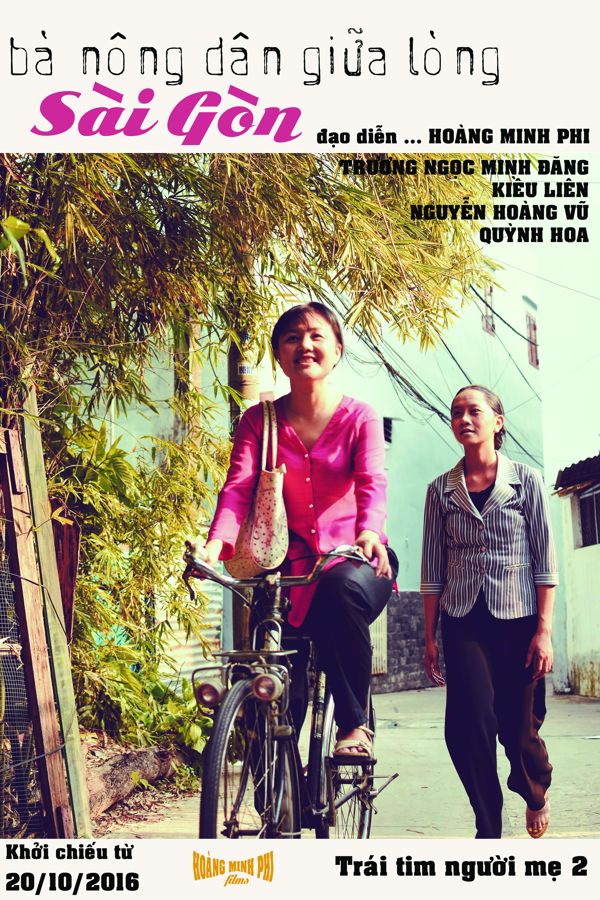 Poster Phim “Bà nông dân giữa lòng Sài Gòn”